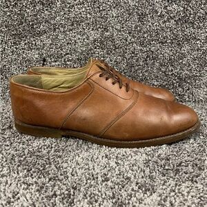 Vintage J. Murphy By Johnston & Murphy Men’s Brown Leather Oxfords Sz. 10.5 W